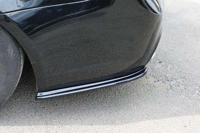 Maxton side splitters til BMW 3 Sedan / Touring M-Pack E90 / E91 Facelift – blank sort – billede 1 af 2