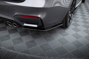 Maxton side splitters til BMW M3 F80 – blank sort – billede 1 af 4