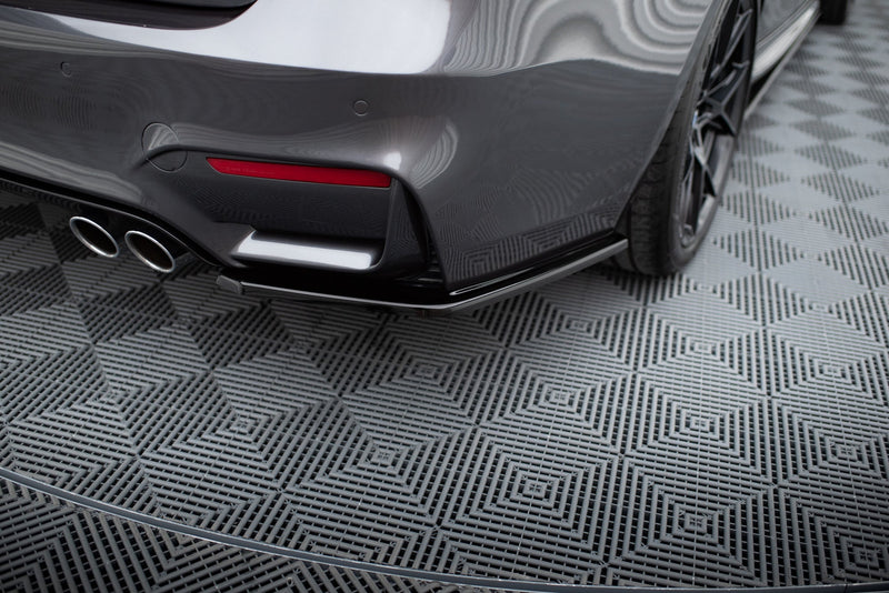 Maxton side splitters til BMW M3 F80 – blank sort – billede 1 af 4