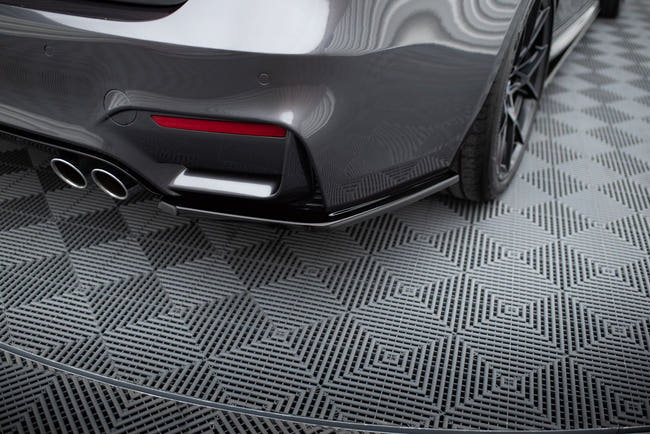 Maxton side splitters til BMW M3 F80 – blank sort – billede 1 af 4