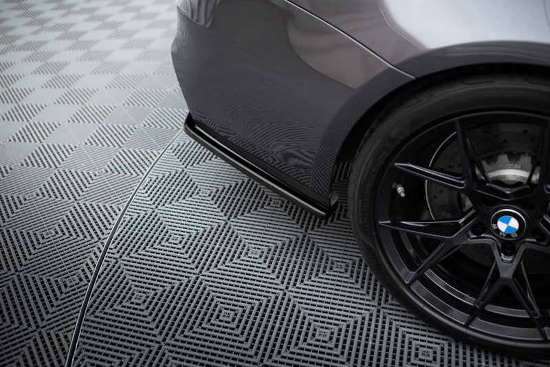 Maxton side splitters til BMW M3 F80 – blank sort – billede 2 af 4