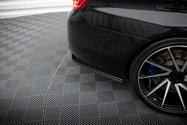 Maxton Rear Side Splitters BMW M5 F10 - Gloss Black