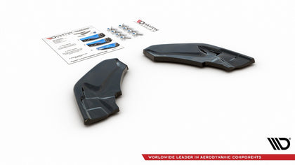 Maxton side splitters til BMW X2 F39 M-Pack – blank sort – billede 5 af 6