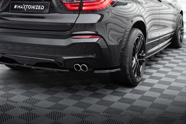 Maxton side splitters til BMW X4 M-PACK – blank sort – billede 1 af 5