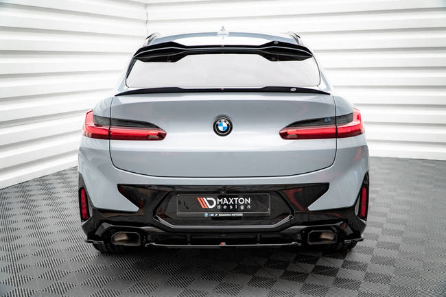 Maxton side splitters til BMW X4 M-Pack G02 Facelift – blank sort – billede 2 af 4