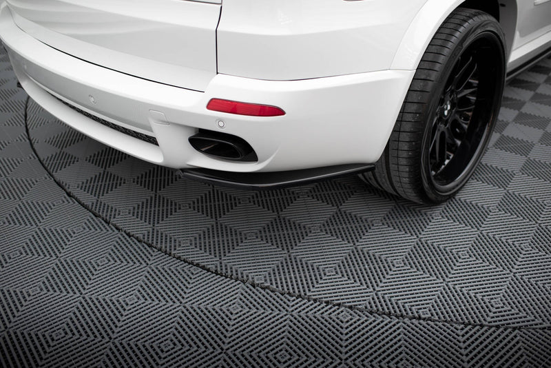 Maxton side splitters til BMW X5 E70 Facelit M-pack – blank sort – billede 1 af 5