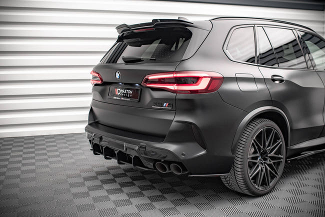 Maxton side splitters til BMW X5M F95 / F95 Facelift – blank sort – billede 2 af 5