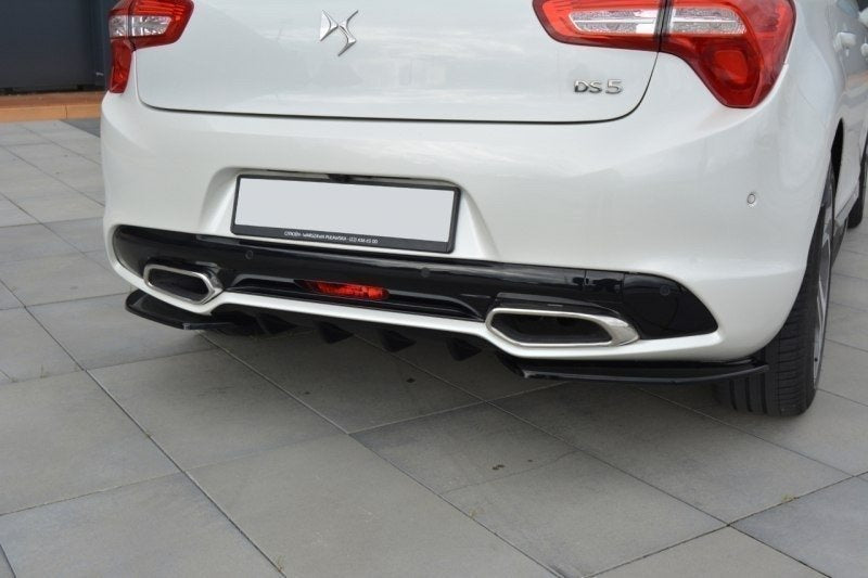 Maxton rear side splitters til Citroen DS5 – blank sort – billede 5 af 7