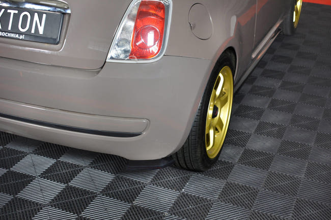 Maxton side splitters til Fiat 500 – blank sort – billede 1 af 6