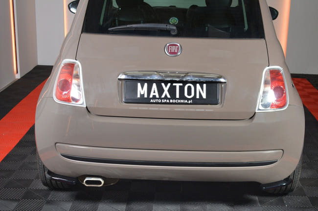 Maxton side splitters til Fiat 500 – blank sort – billede 2 af 6