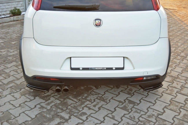 Maxton side splitters til Fiat GrandE Punto Abarth – blank sort – billede 2 af 4
