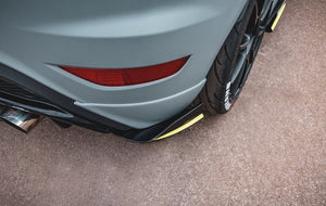 Maxton Rear Side Splitters Ford Fiesta 7 St Facelift