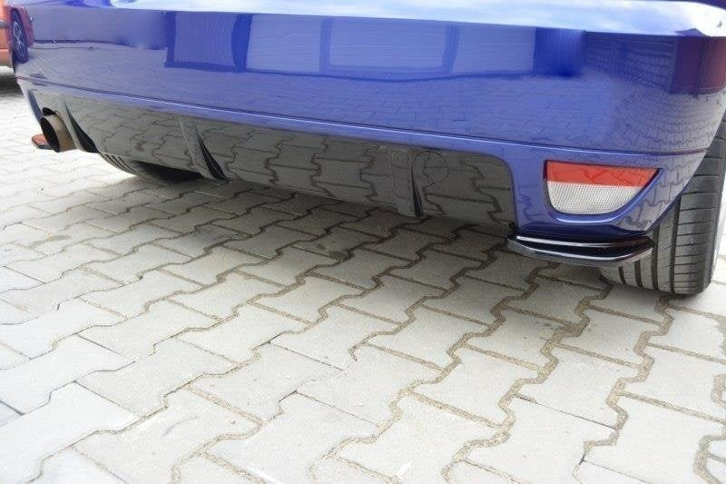 Maxton Rear Side Splitters Ford Focus RS Mk1 - Gloss Black