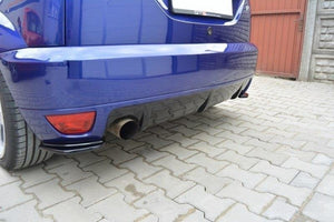 Maxton Rear Side Splitters Ford Focus RS Mk1 - Gloss Black