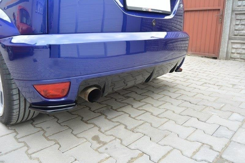 Maxton Rear Side Splitters Ford Focus RS Mk1 - Gloss Black