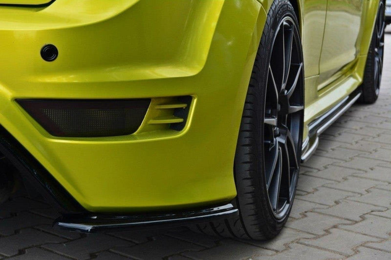 Maxton Rear Side Splitters Ford Focus RS Mk2 - Gloss Black