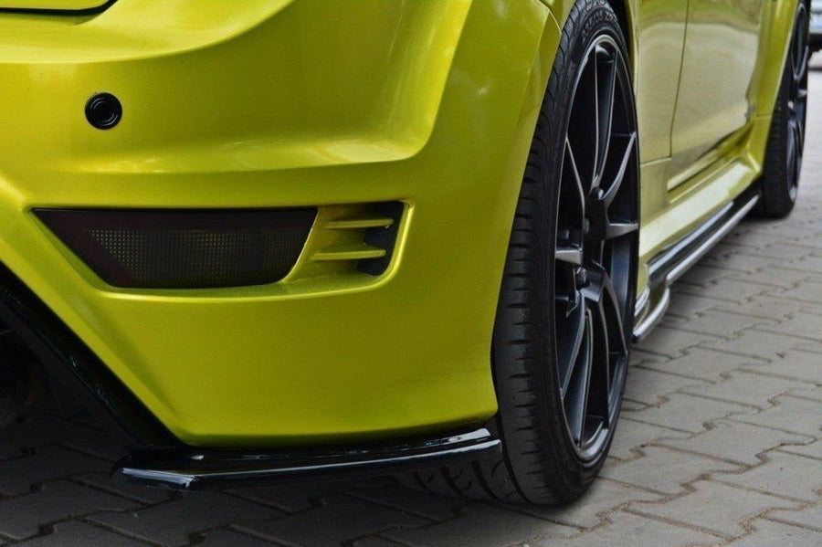 Maxton Rear Side Splitters Ford Focus RS Mk2 - Gloss Black