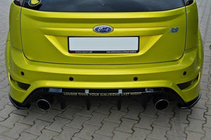Maxton Rear Side Splitters Ford Focus RS Mk2 - Gloss Black