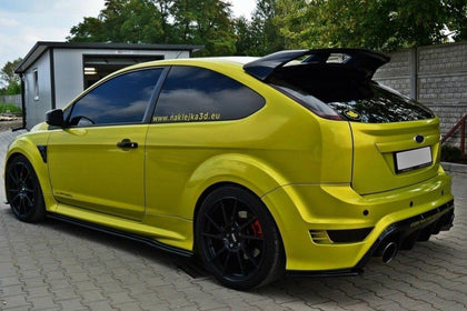 Maxton Rear Side Splitters Ford Focus RS Mk2 - Gloss Black