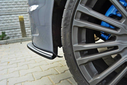 Maxton side splitters til Ford Focus RS Mk3 – blank sort – billede 2 af 4