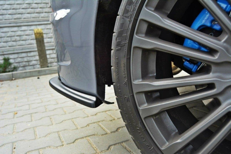 Maxton side splitters til Ford Focus RS Mk3 – blank sort – billede 2 af 4