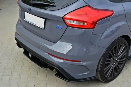 Maxton side splitters til Ford Focus RS Mk3 – blank sort – billede 1 af 4