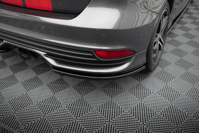 Maxton side splitters til Ford Focus ST Mk3 Facelift – blank sort – billede 1 af 6