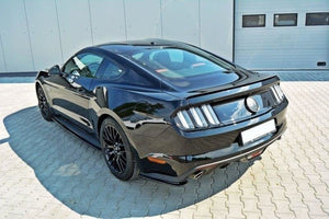 Maxton rear side splitters til Ford Mustang GT Mk6 – blank sort – billede 2 af 5