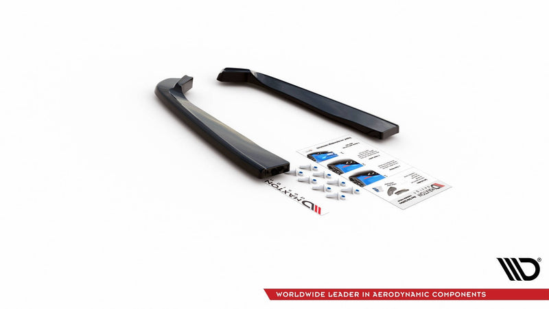 Maxton side splitters til Ford Mustang Mk. 6 Facelift – blank sort – billede 4 af 4