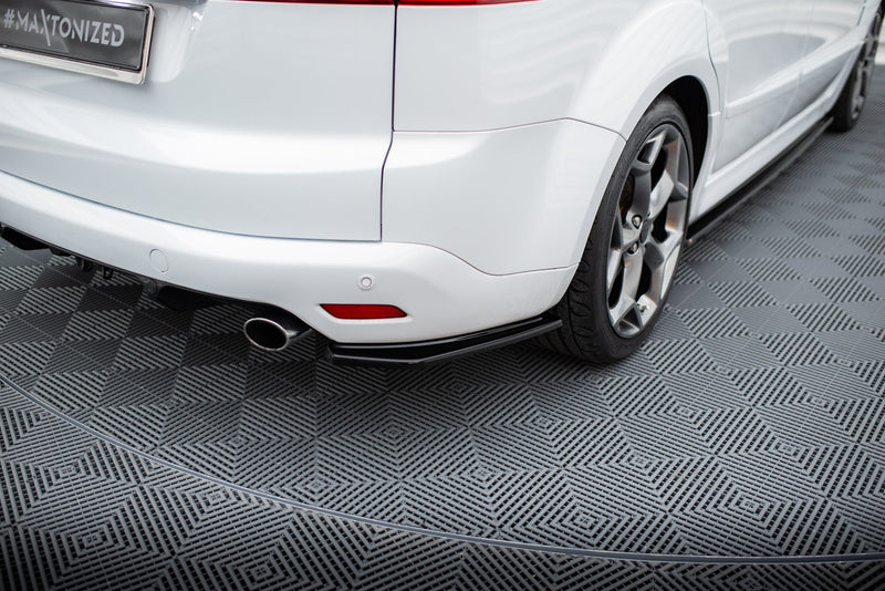 Maxton Rear Side Splitters Ford S-Max Titanium Mk1 Fl - Gloss Black