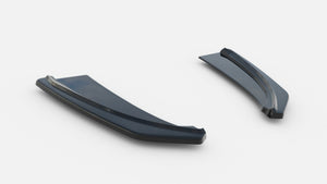 Maxton Rear Side Splitters Ford S-Max Titanium Mk1 Fl - Gloss Black