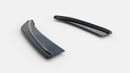 Maxton Rear Side Splitters Ford S-Max Titanium Mk1 Fl - Gloss Black