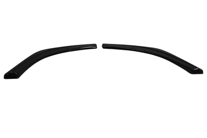 Maxton Rear Side Splitters Ford Transit Custom Mk1 Fl - Gloss Black