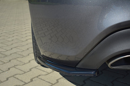 Maxton Rear Side Splitters Hyundai Genesis Coupé Mk.1 - Gloss Black