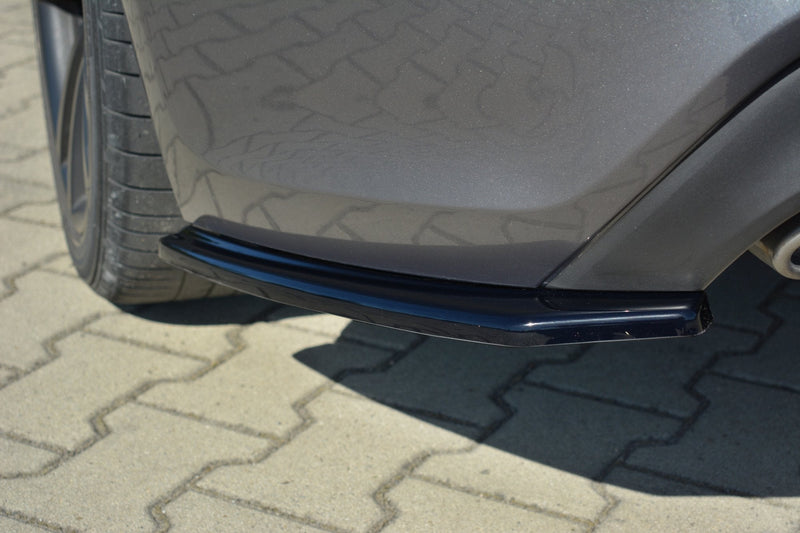 Maxton Rear Side Splitters Hyundai Genesis Coupé Mk.1 - Gloss Black