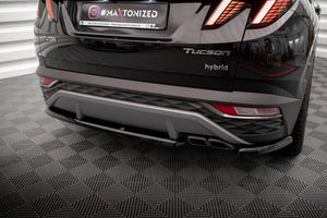 Maxton Rear Side Splitters Hyundai Tucson Mk4 - Gloss Black