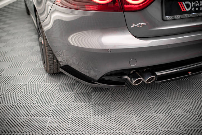 Maxton side splitters til Jaguar XF R-Sport X260 – blank sort – billede 2 af 5