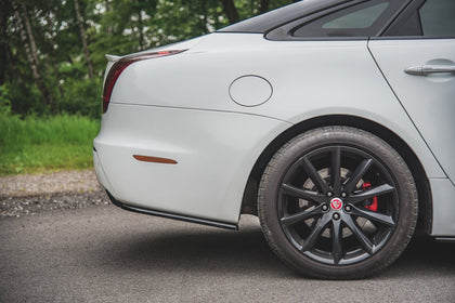Maxton Rear Side Splitters Jaguar Xj X351 - Gloss Black