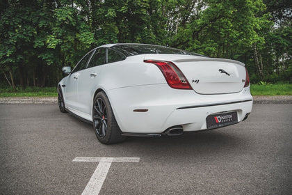 Maxton Rear Side Splitters Jaguar Xj X351 - Gloss Black