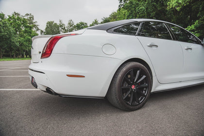 Maxton Rear Side Splitters Jaguar Xj X351 - Gloss Black