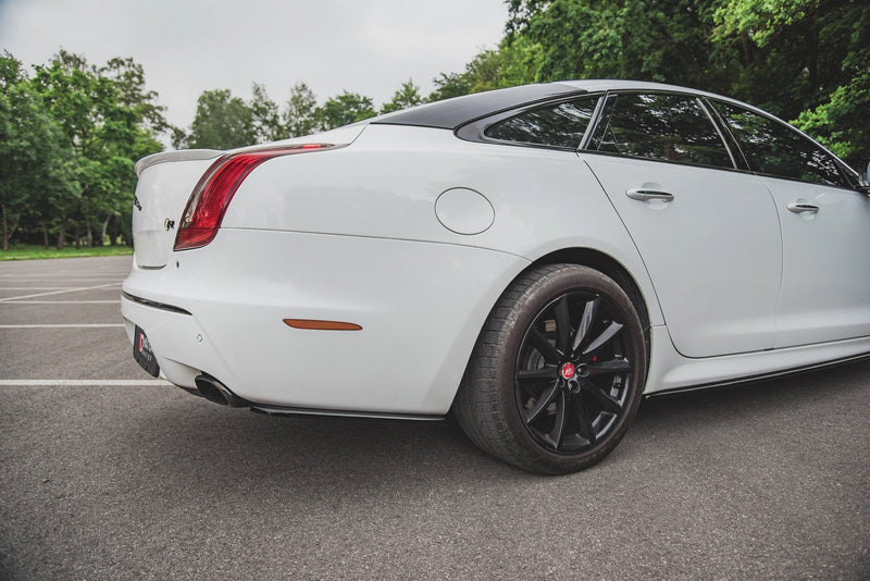 Maxton Rear Side Splitters Jaguar Xj X351 - Gloss Black