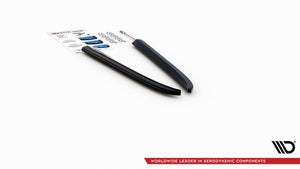 Maxton Rear Side Splitters Jaguar Xj X351 - Gloss Black