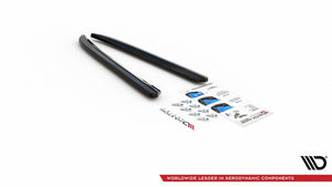 Maxton Rear Side Splitters Jaguar Xj X351 - Gloss Black