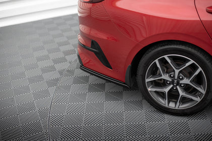 Maxton Rear Side Splitters Kia Proceed Gt Mk 3 - Gloss Black