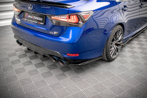 Maxton side splitters til Lexus GS F Mk4 Facelift – blank sort – billede 1 af 5