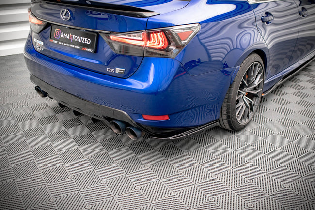Maxton side splitters til Lexus GS F Mk4 Facelift – blank sort – billede 1 af 5