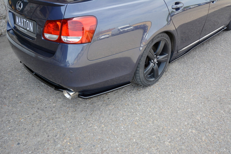 Maxton side splitters til Lexus GS Mk3 – blank sort – billede 3 af 7
