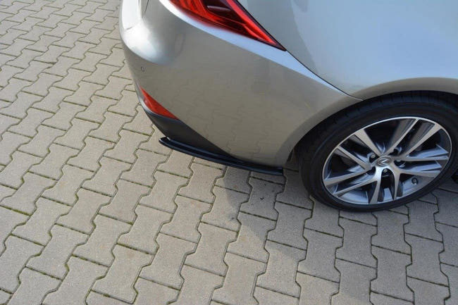 Maxton side splitters til Lexus IS Mk3 Facelift T – blank sort – billede 2 af 5