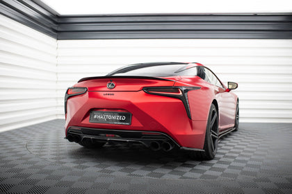Maxton Rear Side Splitters Lexus Lc 500 - Gloss Black