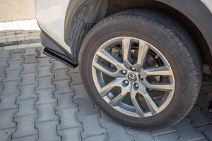 Maxton side splitters til Lexus NX Facelift – blank sort – billede 2 af 6